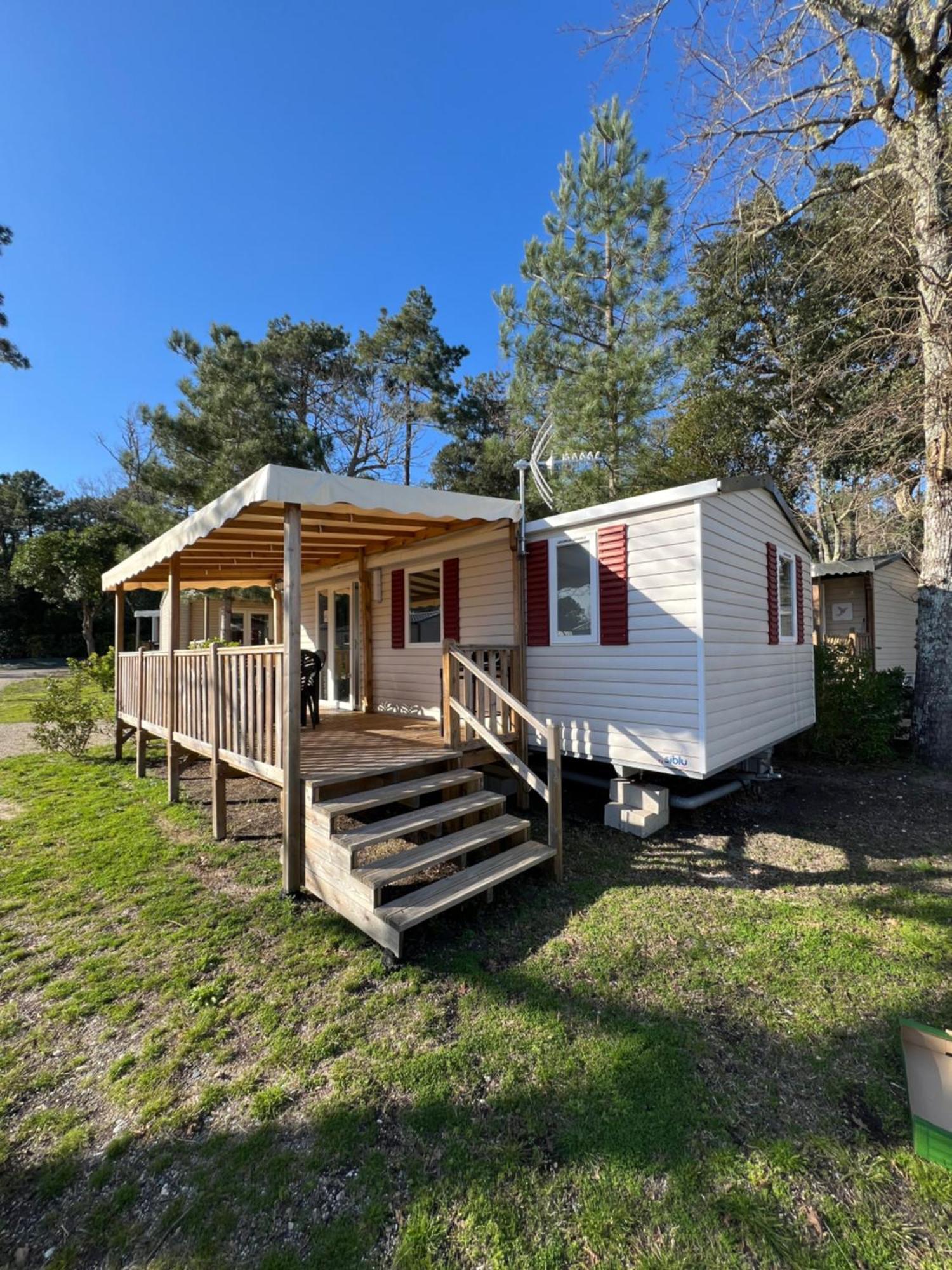 Mobilhome Grand Confort 6 Couchages Cap Ferret Lège-Cap-Ferret 外观 照片